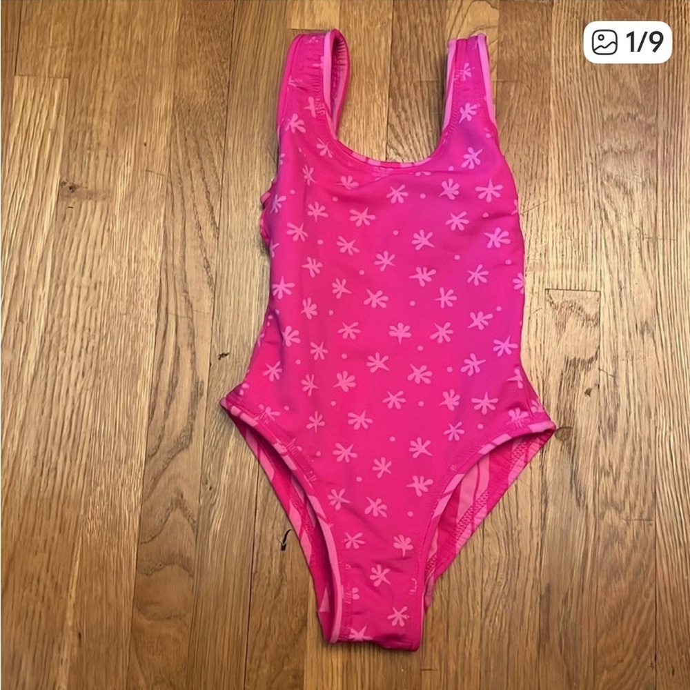 Submarine Pink Reversible One-Piece Swimsuit